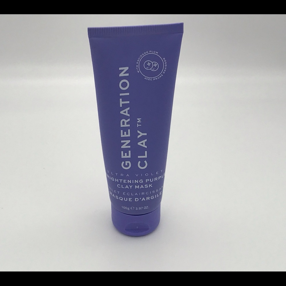 Generation Clay Brightening Purple Clay Mask  3.97oz